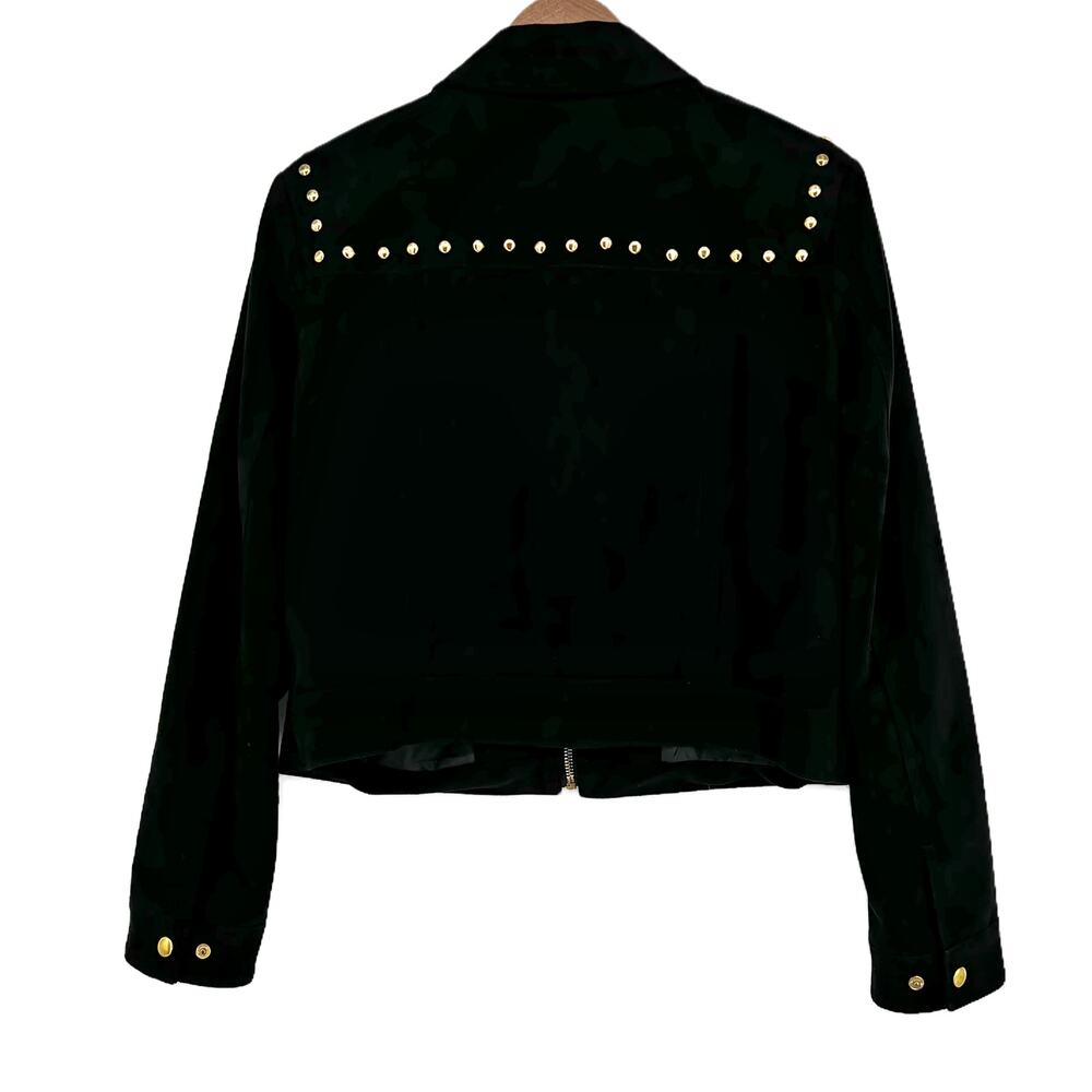 Belle + Sky Faux Suede Studded Jacket size Large - Picture 6 of 13